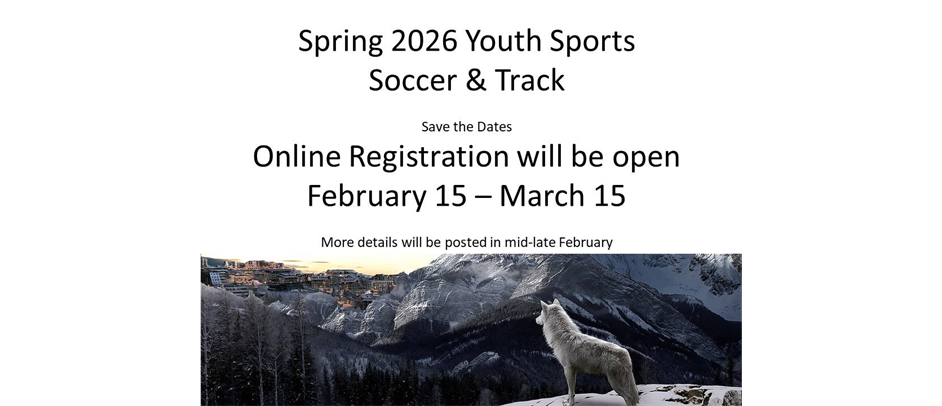 Spring 2026 Youth Sports